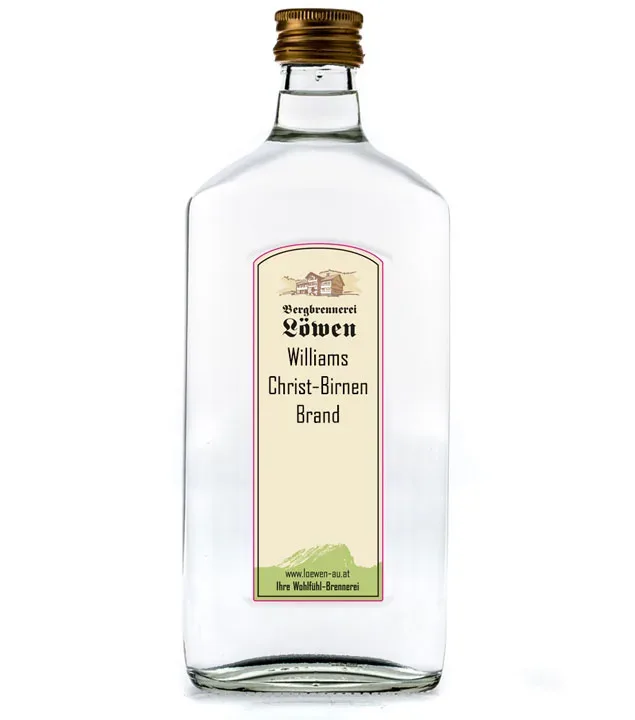 Löwen: Williams Christ-Birnen Brand / 42% Vol. / 0,5 Liter - Flasche