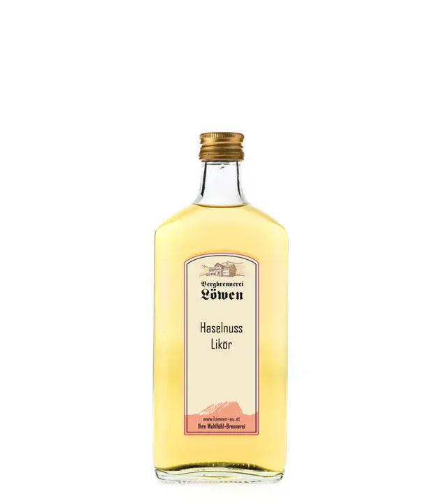 Löwen: Haselnuss-Geist / 42% Vol. / 0,2 Liter - Flasche