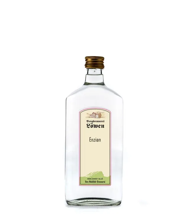 Löwen: Enzian Geist / 42 % Vol. / 0,2 Liter - Flasche