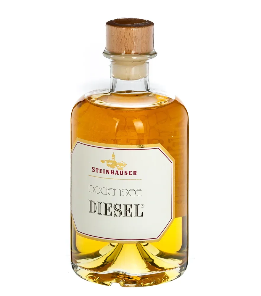 Steinhauser Bodensee DIESEL – Bodensee Apfel / 38 % vol. / 0,5 Liter-Flasche