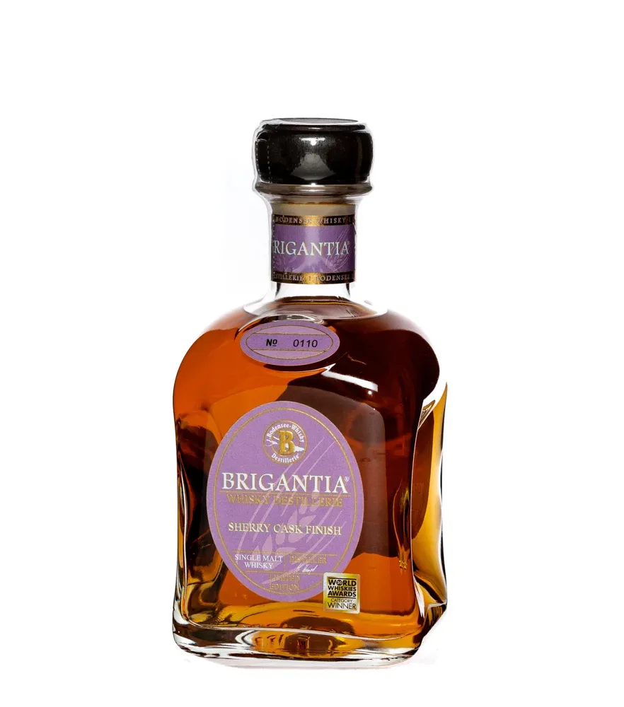 Steinhauser: Brigantia Sherry Cask Finish Whisky / 46 % Vol. / 0,7 Liter-Flasche in Geschenkdose