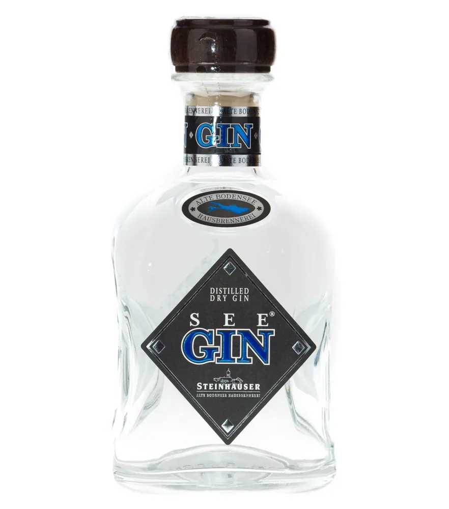 Steinhauser See Gin Bodensee Dry Gin / 48 % vol. / 0,7 Liter-Flasche in Geschenkbox