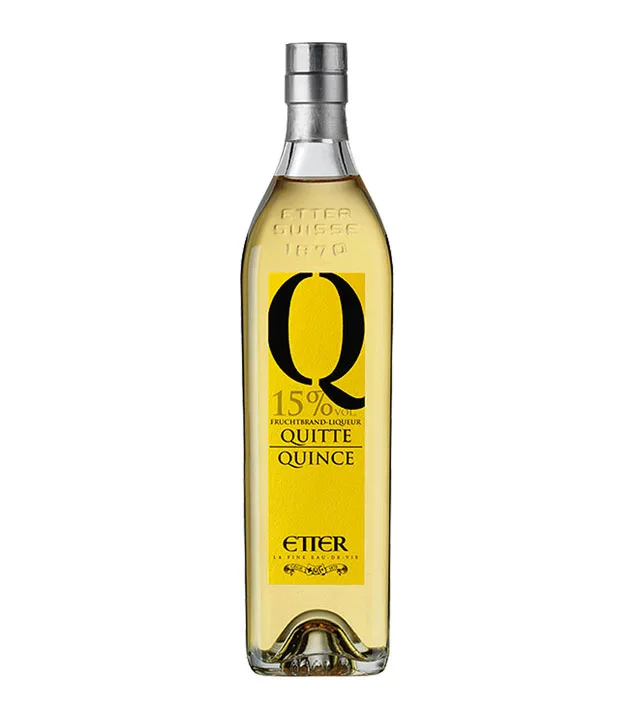 Etter Quitte - Quittenlikör mit echtem Fruchtbrand / 15 % vol. 0,35 Liter-Flasche