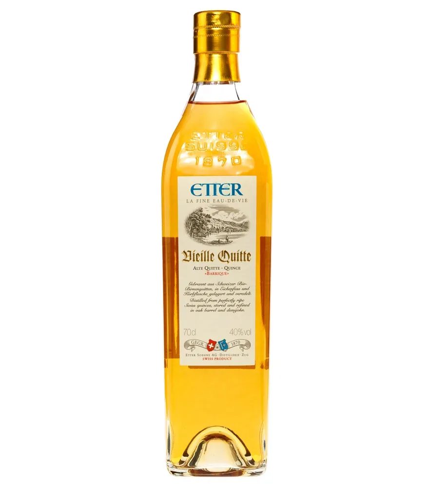 Etter Vieille Quitte, Alter Quittenbrand aus dem Barrique / 40 % Vol. / 0,7 Liter-Flasche