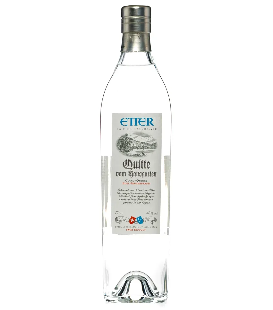 Etter Quitte - Quittenbrand aus schweizer Früchten aus Privatgärten / 41% vol. 0,7 Liter-Flasche
