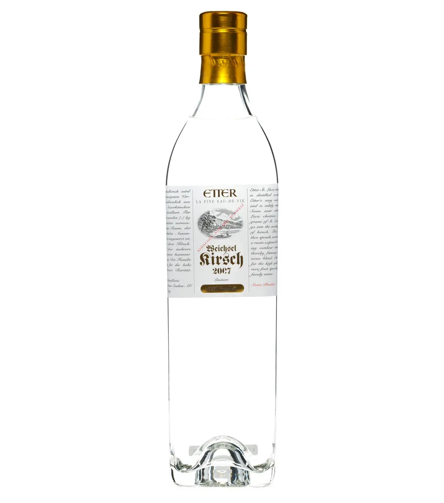 Etter Weichselkirsch - Limitierter Jahrgangsbrand in der Geschenkschachtel / 42% vol. 0,7 L Flasche