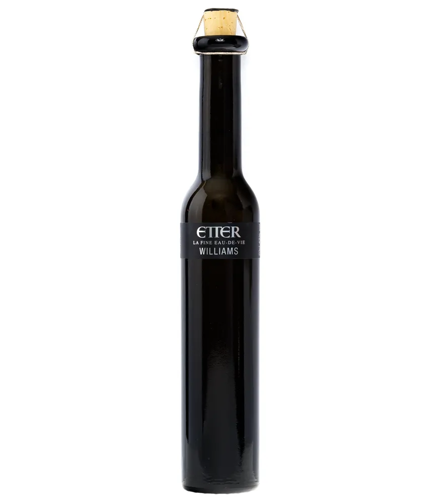Etter Williams - Birnenbrand in der Black Beauty Geschenkverpackung / 42% vol. 0,2 Liter-Flasche