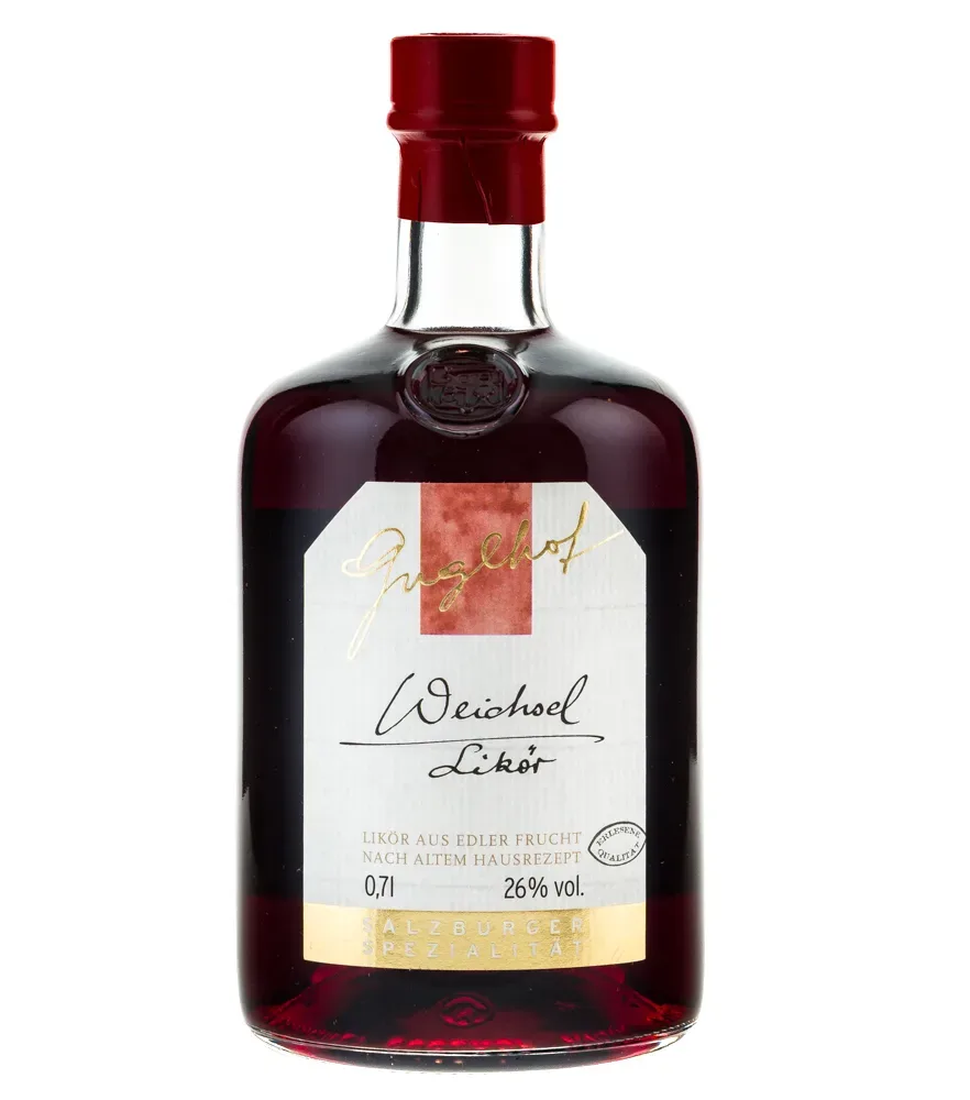 Guglhof Weichsel Likör - Sauerkirschlikör / 26 % Vol. / 0,7 Liter-Flasche
