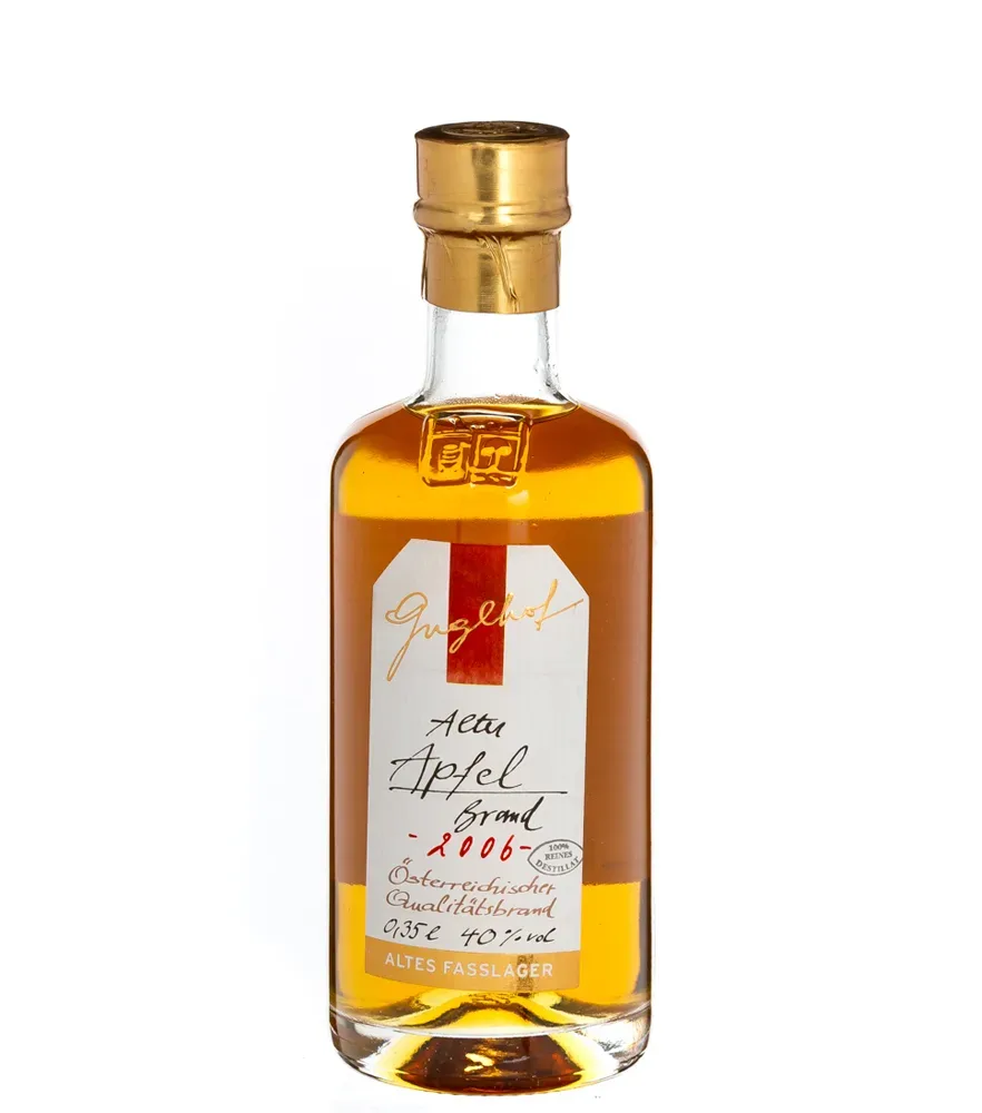 Guglhof: Alter Apfel Brand - Jahrgangsbrand / 40% Vol. / 0,35 Liter - Flasche