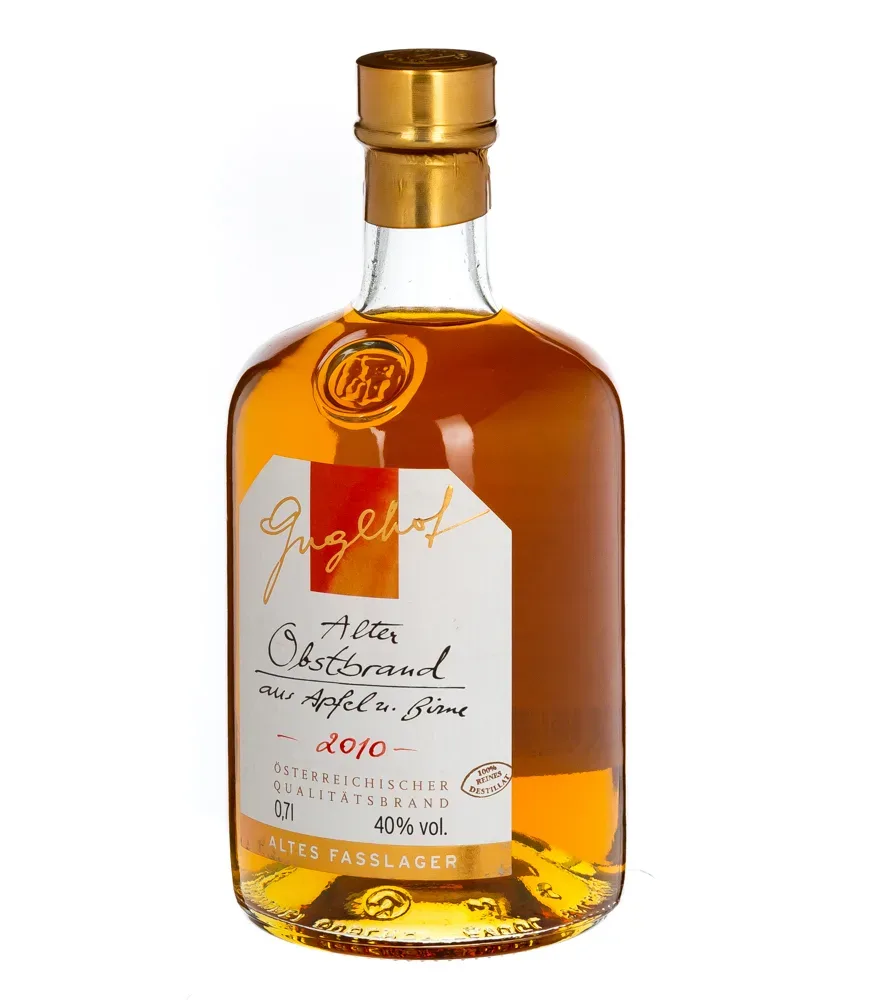 Guglhof: Alter Obst Brand - Jahrgangsbrand / 40% Vol. / 0,7 Liter - Flasche