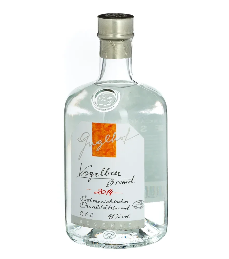 Guglhof: Vogelbeer Brand - Jahrgangsbrand / 43% Vol. / 0,7 Liter - Flasche
