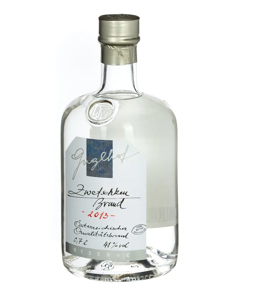 Guglhof: Zwetschken Brand - Jahrgangsbrand / 43% Vol. / 0,7 Liter - Flasche