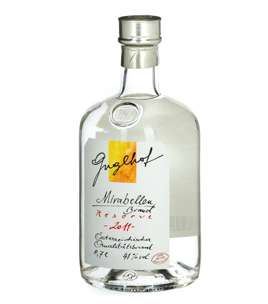 Guglhof: Mirabellen Brand - Kriecherl Jahrgangsbrand / 41% Vol. / 0,7 Liter - Flasche