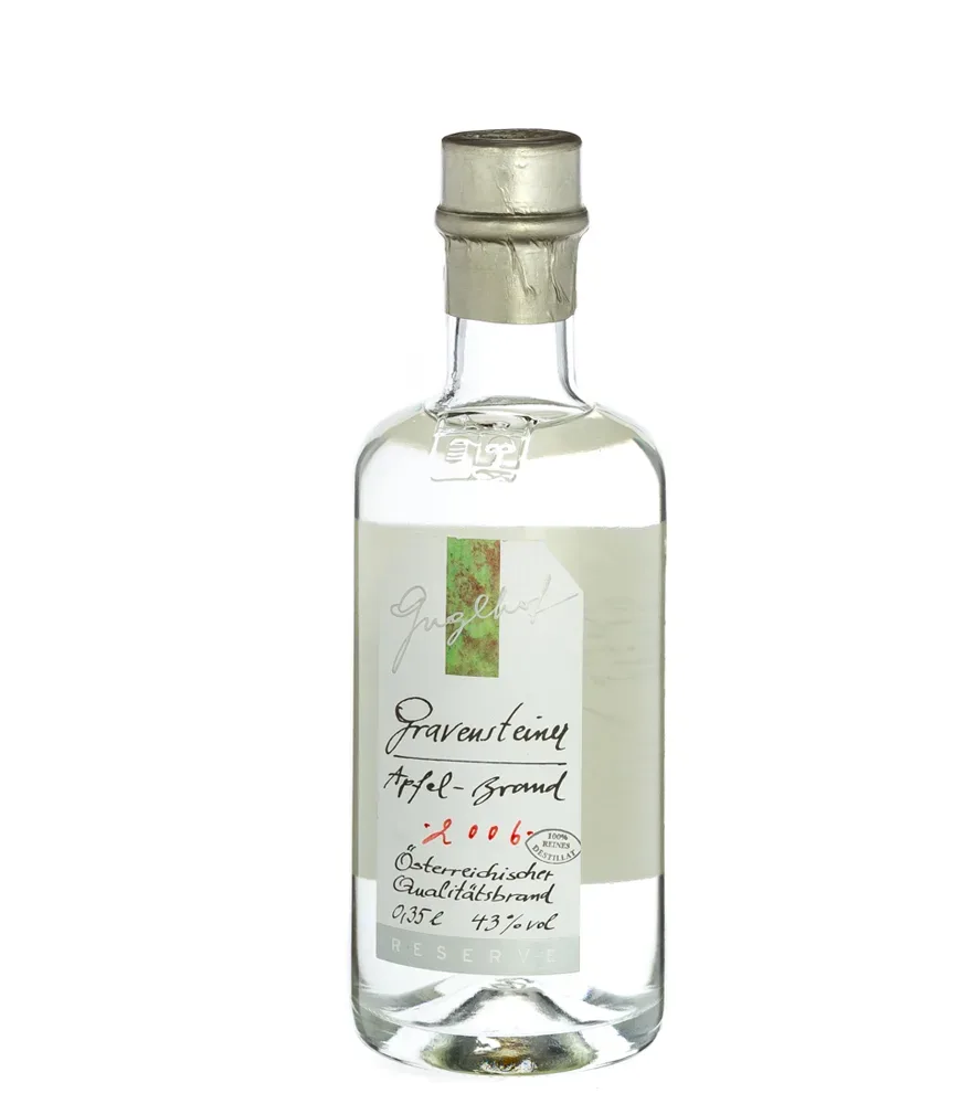 Guglhof: Gravensteiner Apfel  Brand - Jahrgangsbrand / 43% Vol. / 0,35 Liter - Flasche
