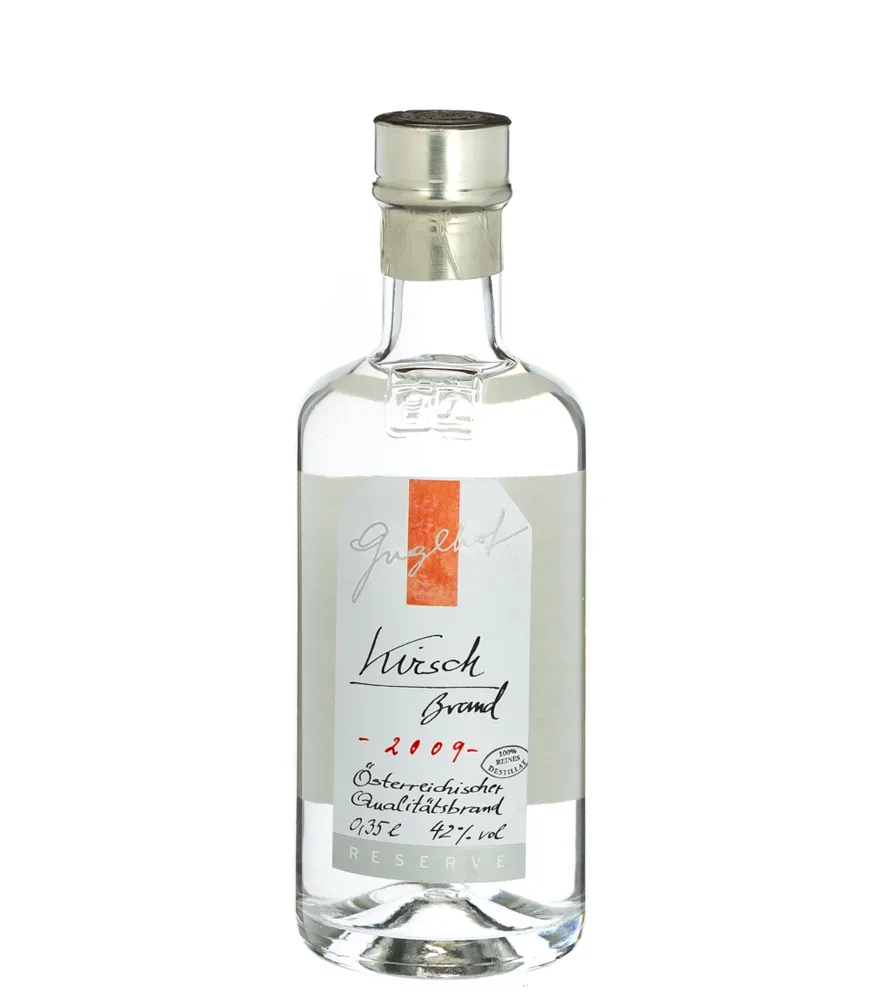 Guglhof: Kirsch Brand - Jahrgangsbrand / 42 % Vol. / 0,35 Liter - Flasche