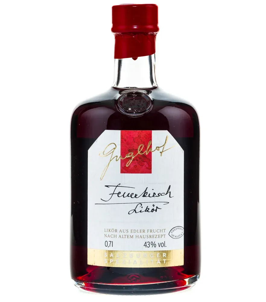Guglhof Feuerkirsch Likör / 43 % Vol. / 0,7 Liter-Flasche