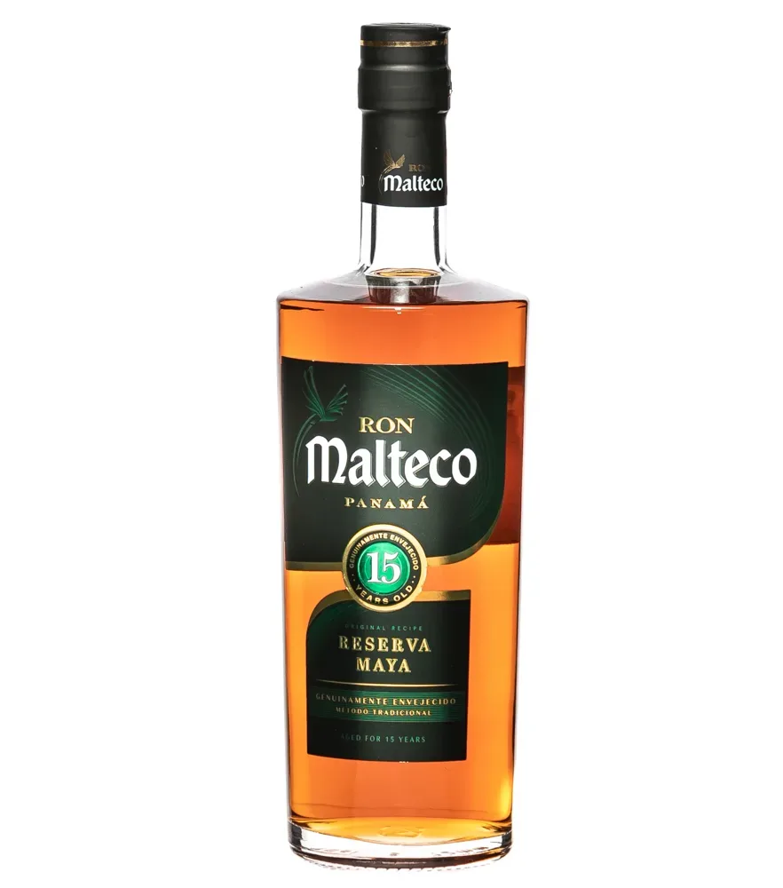 Ron Malteco 15 Años Rum Reserva Maya / 40 % Vol. / 0,7 Liter-Flasche in Geschenkbox