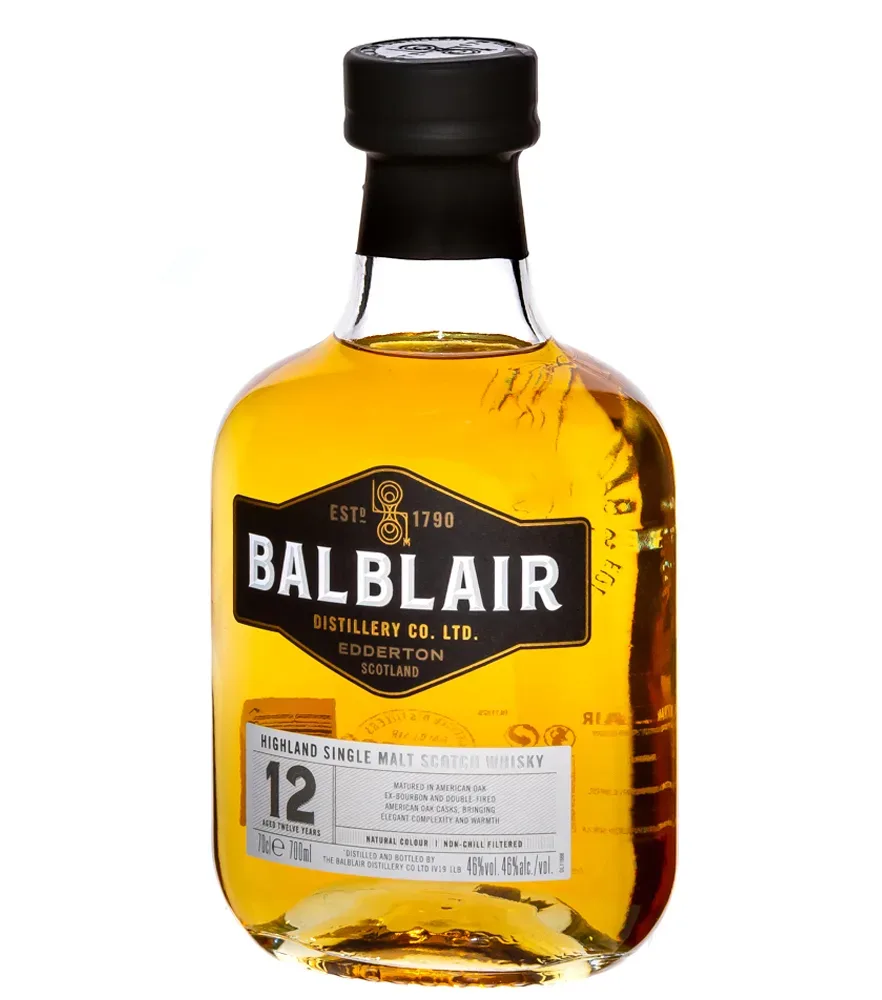 Balblair 12 Jahre Highland Single Malt Scotch Whisky / 46 % Vol. / 0,7 Liter-Flasche in Geschenkbox