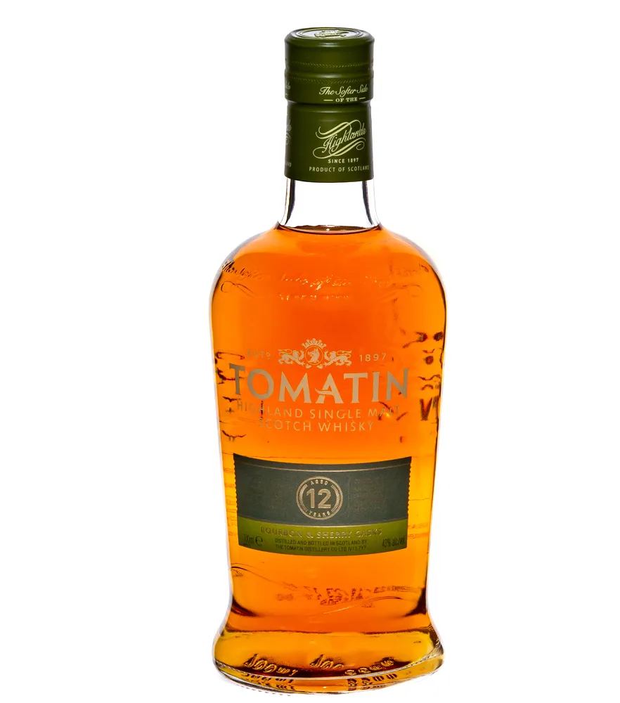 Tomatin 12 Years Highland Single Malt Scotch Whisky / 43 % Vol. / 0,7 Liter-Flasche in Geschenkbox