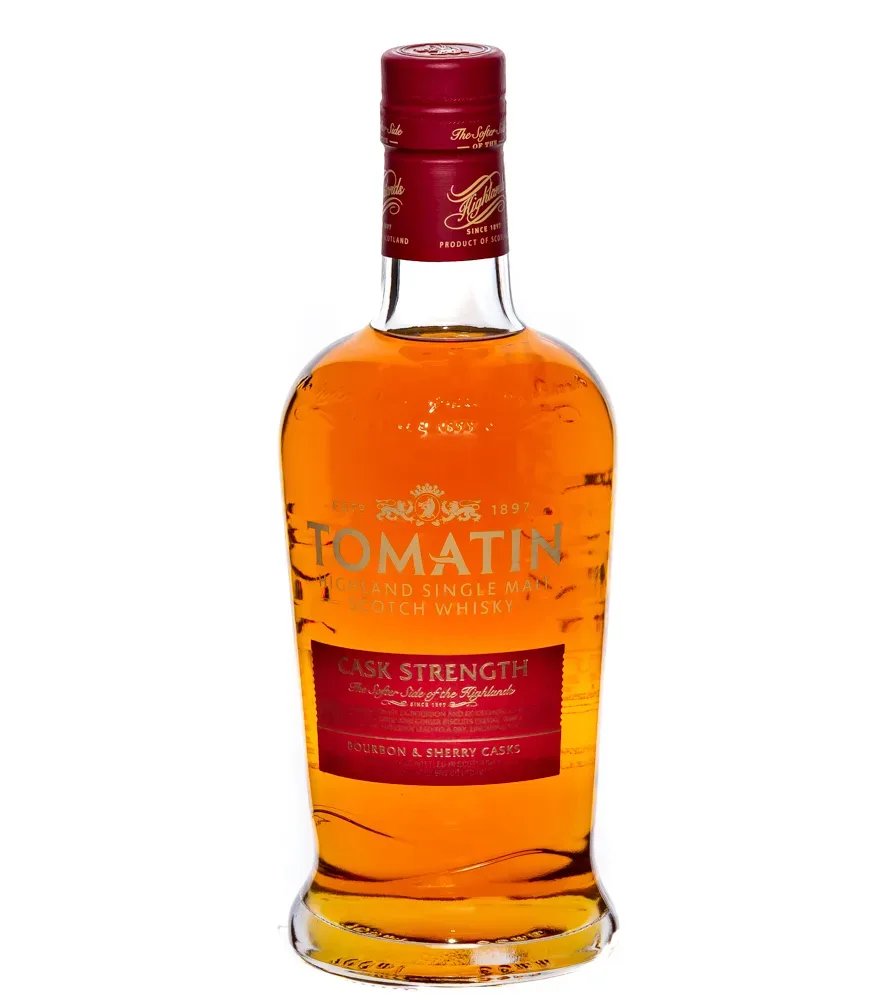 Tomatin Cask Strength Highland Single Malt Scotch Whisky / 57,5 % Vol. / 0,7 Liter-Flasche in Geschenkbox