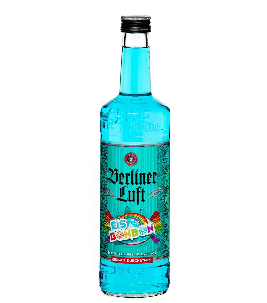 Schilkin Berliner Luft Eisbonbon Likör / 18 % vol / 0,7 Liter-Flasche