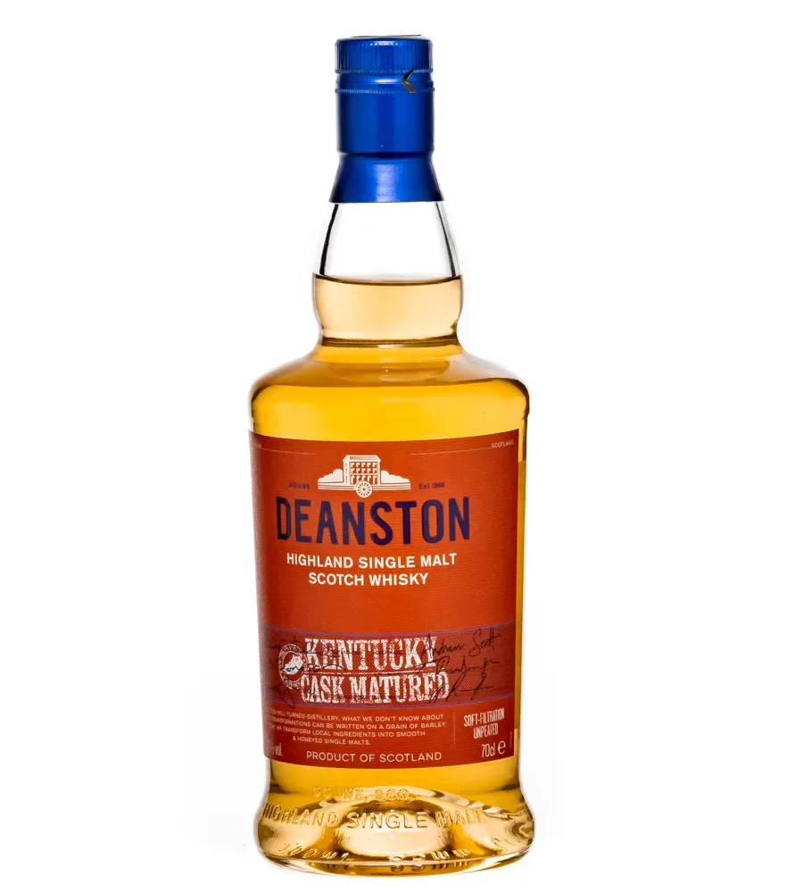 Deanston Kentucky Cask Matured Highland Single Malt Scotch Whisky / 40 % Vol. / 0,7 Liter-Flasche