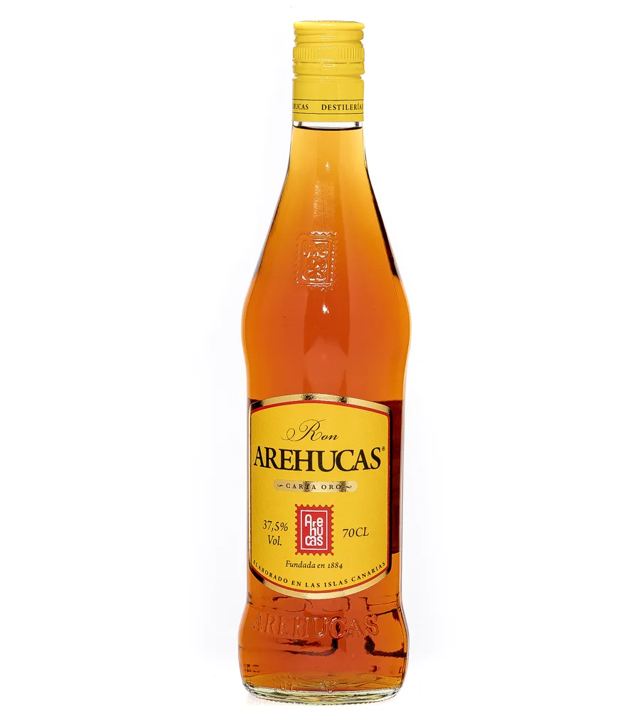Arehucas Carta Oro Rum / 37,5 % Vol. / 0,7 Liter-Flasche