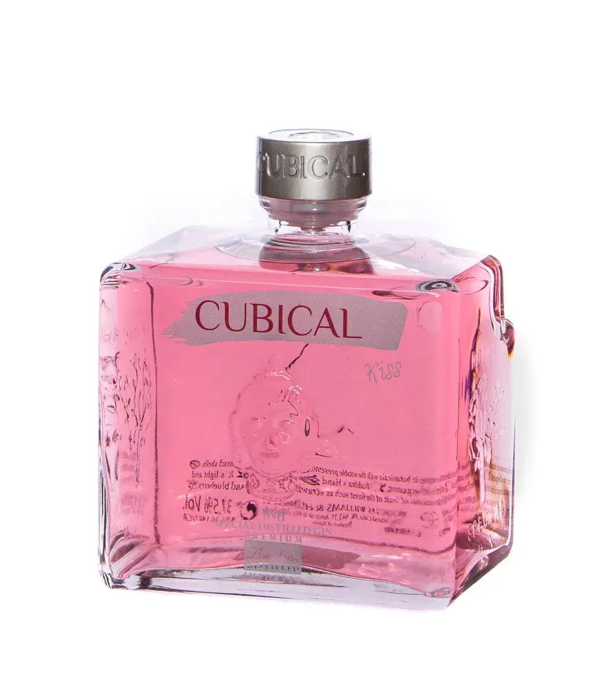Cubical Kiss Special Distilled Gin / 37,5 % Vol. / 0,7 Liter-Flasche