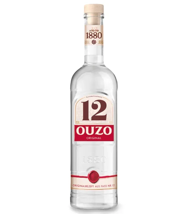 Ouzo 12 / 38 % Vol. / 1,0 Liter-Flasche