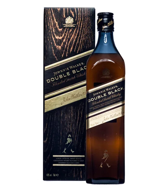 Johnnie Walker Double Black Label Whisky / 40 % Vol. / 0,7 Liter-Flasche