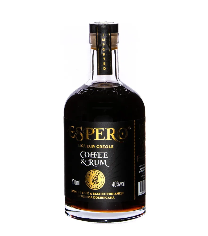 Ron Espero: Coffee & Rum Liqueur Creole / 40 % Vol. / 0,7 Liter-Flasche in Geschenkdose