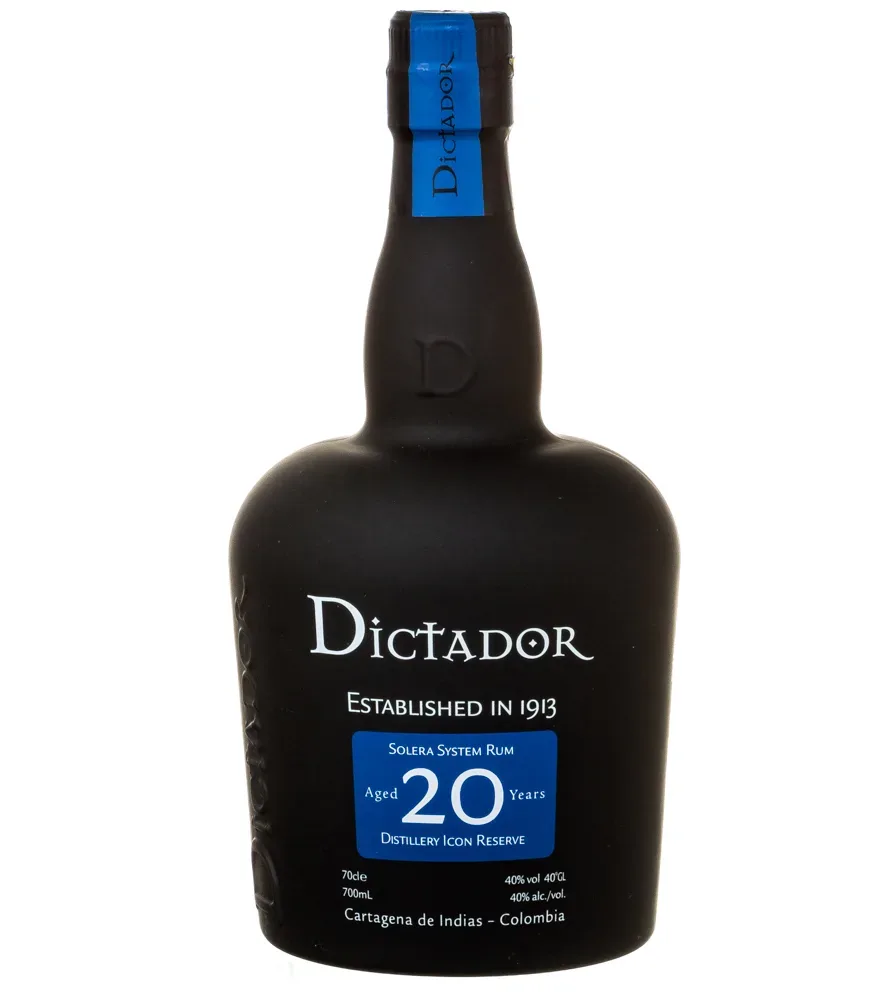 Dictador Rum aged 20 Years / 40 % vol / 0,7 Liter-Flasche