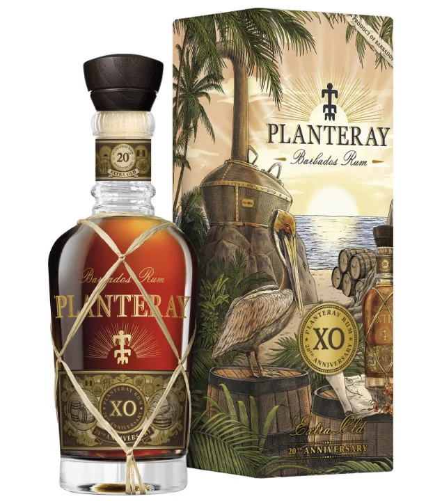 Plantation -  Rum XO 20th anniversary, 70 cl, Braun