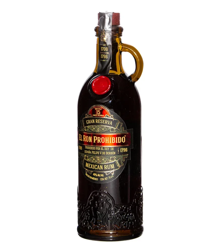 El Ron Prohibido Gran Reserva 15 Solera Blended Rum / 40 % Vol. / 0,7 Liter-Flasche