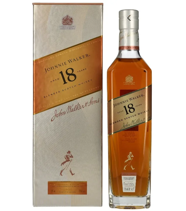 Johnnie Walker Platinum Label 18 Years Blended Scotch Whisky / 40 % vol. / 0,7 Liter-Flasche