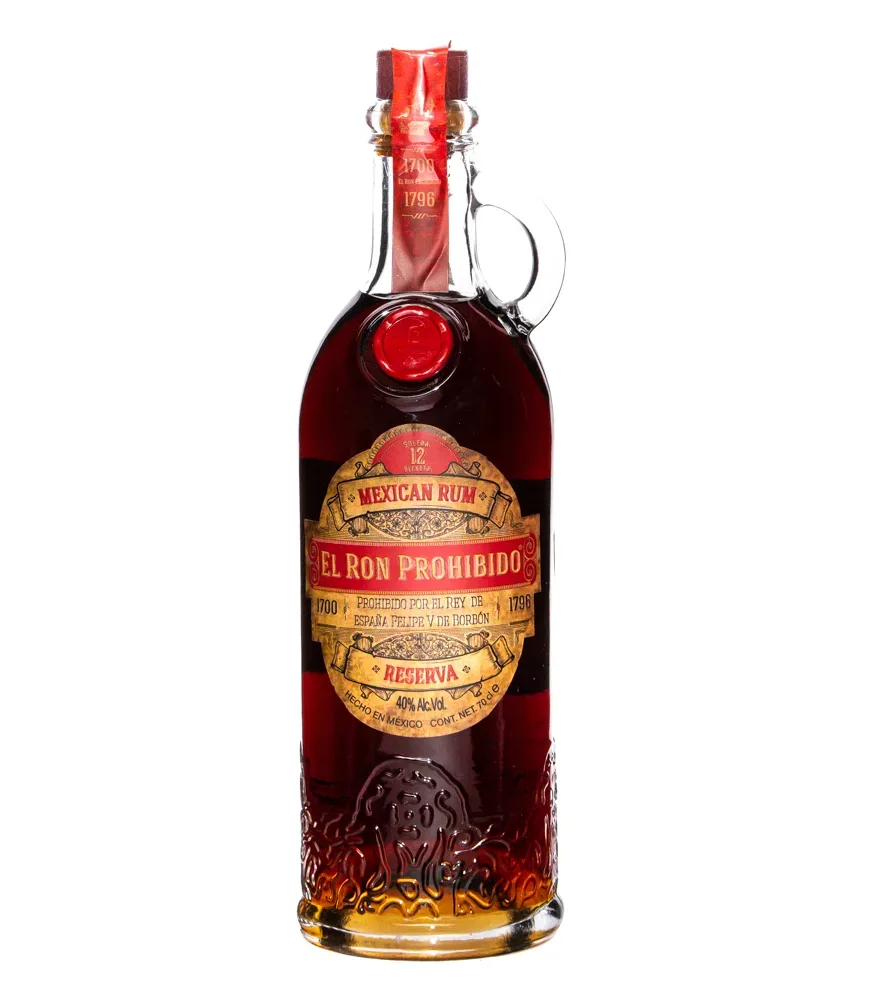 El Ron Prohibido Reserva 12 Solera Blended Rum / 40 % Vol. / 0,7 Liter-Flasche