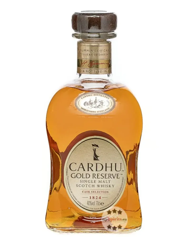 Cardhu: Gold Reserve Speyside Single Malt Scotch Whisky in Geschenk-Box / 40% Vol. / 0,7 l Flasche