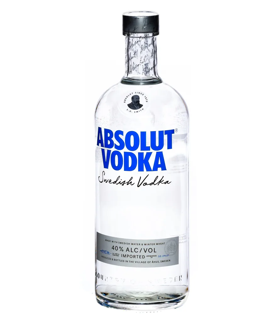 Absolut Vodka / 40 % Vol. / 1,0 Liter-Flasche