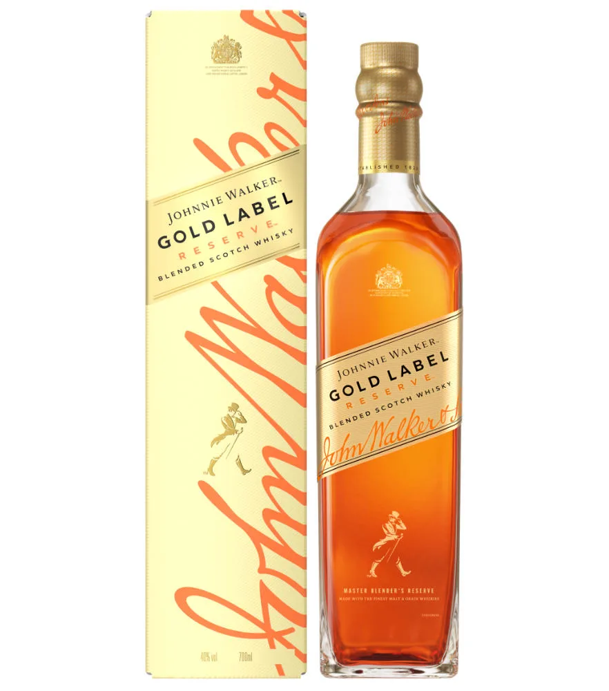 Johnnie Walker Gold Label Reserve Blended Scotch Whisky / 40% vol. / 0,7 L Flasche im Geschenkkarton