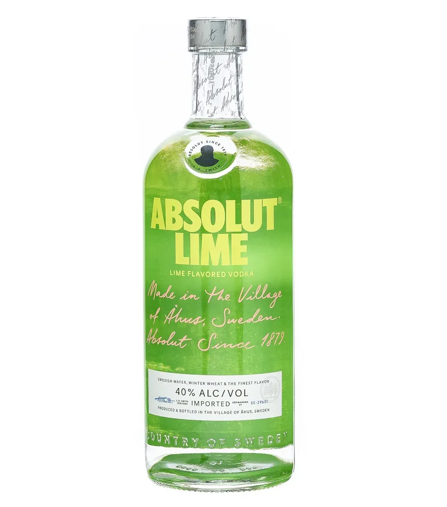 Absolut Vodka Lime / 40 % Vol. / 1,0 Liter-Flasche