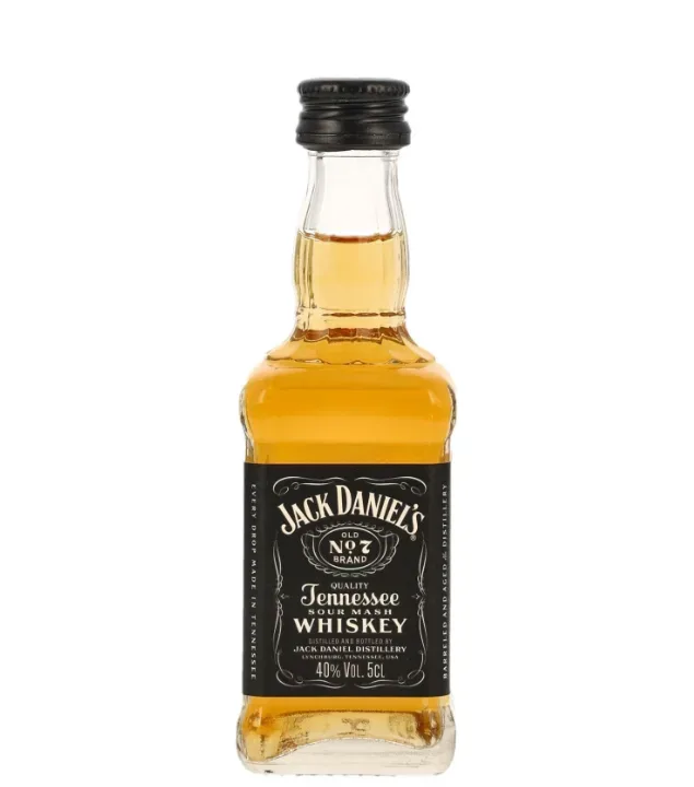 Jack Daniel’s Old No. 7 Tennessee Whiskey Mini / 40 % vol / 0,05 Liter-Flasche