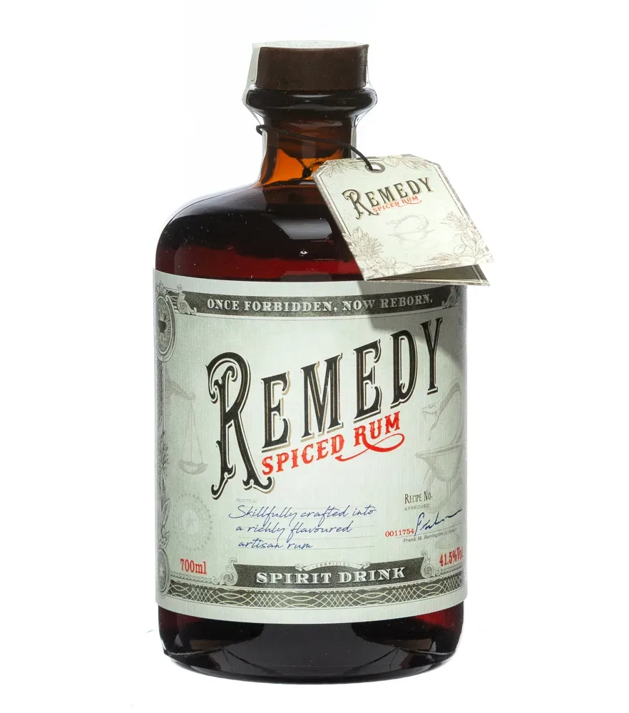 Remedy Spiced (Rum Basis) Spirit Drink / 41,5 % Vol. / 0,7 Liter-Flasche