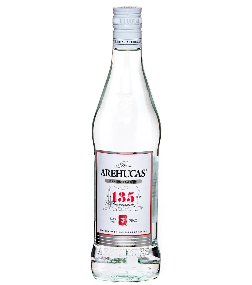 Ron Arehucas Carta Blanca Rum / 37,5 % vol / 0,7 Liter-Flasche