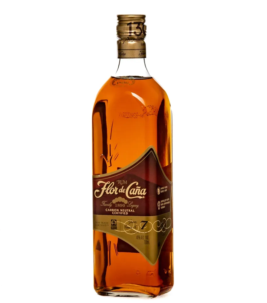 Flor de Cana Gran Reserva 7 Gran Reserva Rum / 40 % Vol. / 0,7 Liter-Flasche