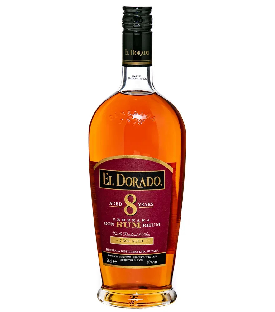 El Dorado 8 Years Demerara Rum / 40 % Vol. / 0,7 Liter-Flasche