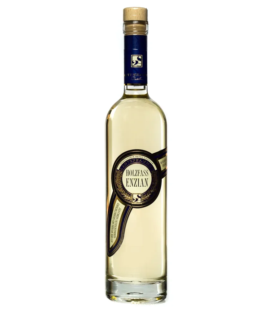 Lantenhammer Holzfass Enzian - Spezialitäten / 40 % vol. / 0,7 Liter-Flasche