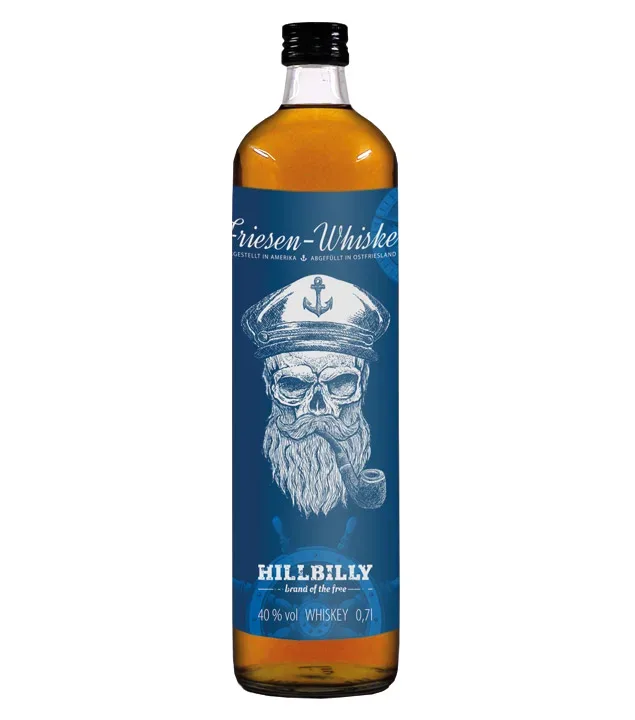 Hillbilly Friesen-Whiskey / 40 % Vol. / 0,7 Liter-Flasche