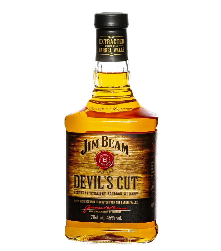 Jim Beam Devil’s Cut Kentucky Straight Bourbon Whiskey / 45 % Vol. / 0,7 Liter-Flasche