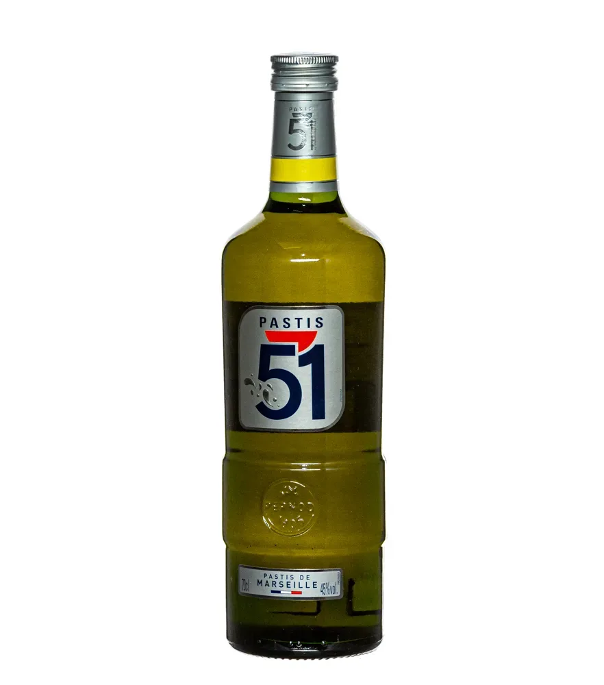 Pernod Pastis 51 Original Pastis de Marseille / 45 % Vol. / 0,7 Liter-Flasche