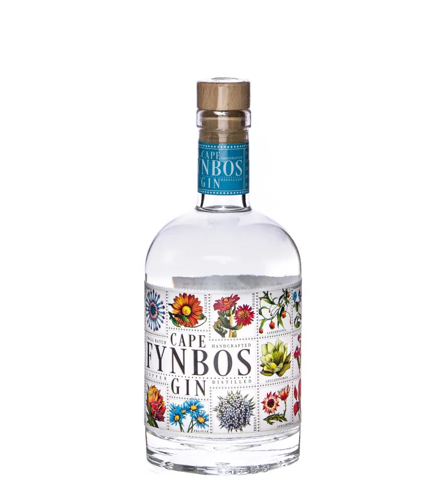 Cape Fynbos Gin / 45 % Vol. / 0,5 Liter-Flasche in Geschenkverpackung